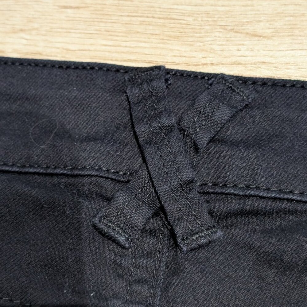 Prana Oday Black Jeans Stretch Regular Inseam, size 8, Organic Cotton Blend - Picture 10 of 10